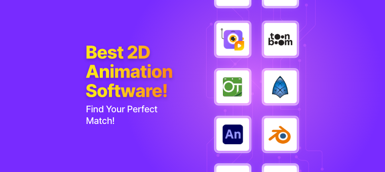 Les 11 meilleurs logiciels d'animation 2D du secteur !